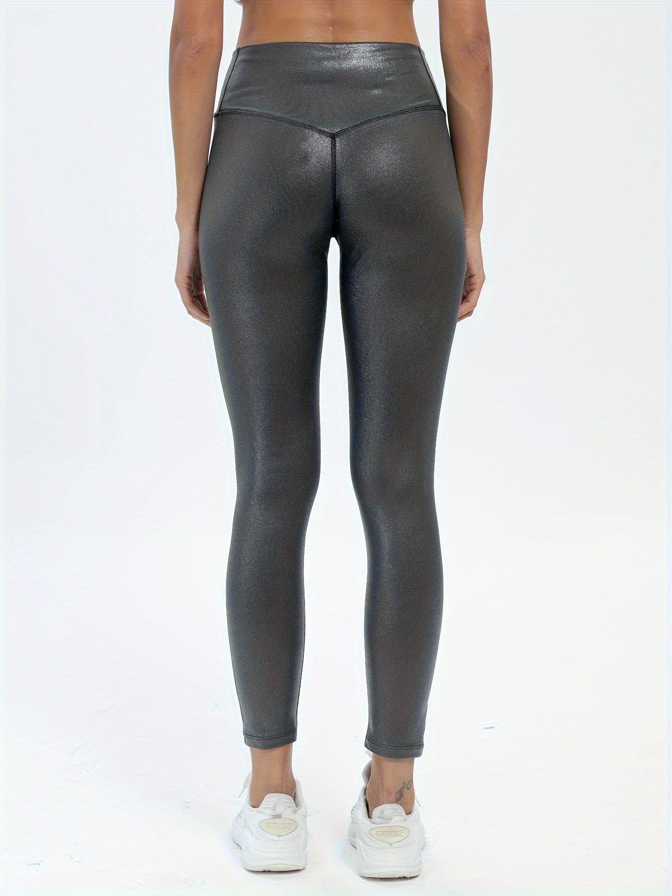 Cross Waist Yoga Pants High Stretch Running Leggings