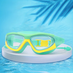 Kids Large Frame Swimming Goggles Waterproof Anti-fog HD Diving Goggles