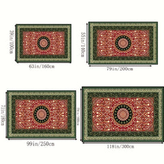 Boho Anti Fatigue Kitchen Rugs Soft Faux Sheepskin Floor Carpet Mat