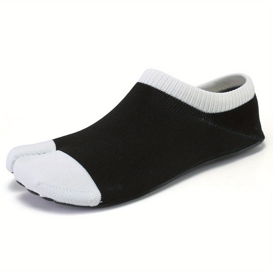Men's Breathable Barefoot Water Shoes, Quick Dry Non Slip Aqua Socks