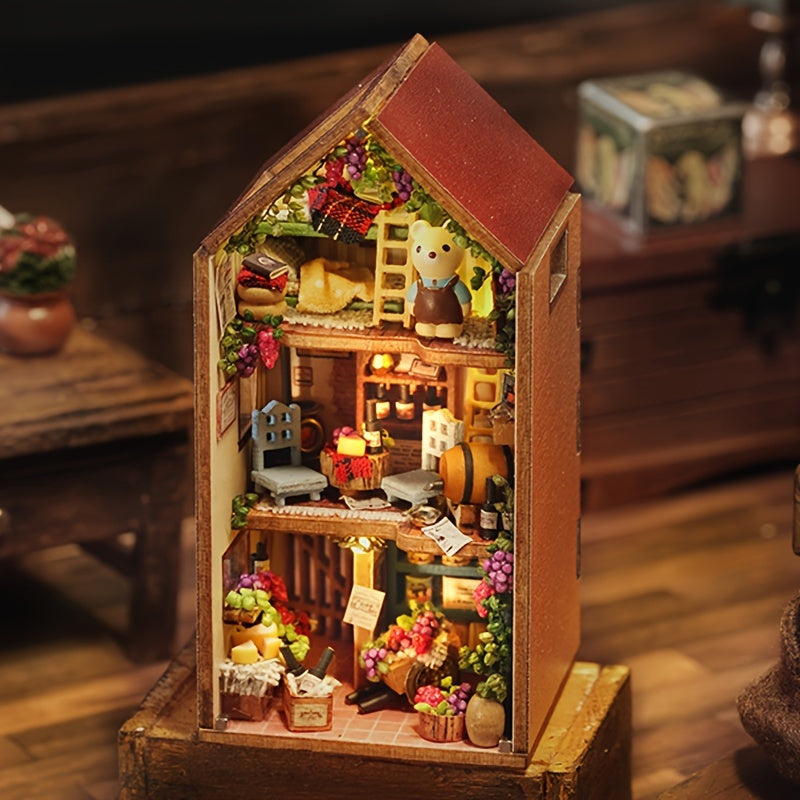 DIY Small House 3D Puzzle Micro Scene Decoration