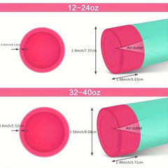 Silicone Bottle Protective Cover Soft Non-slip Cup Bottom Sleeve