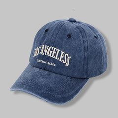 Washed & Embroidered Old Letters Men's Baseball Cap