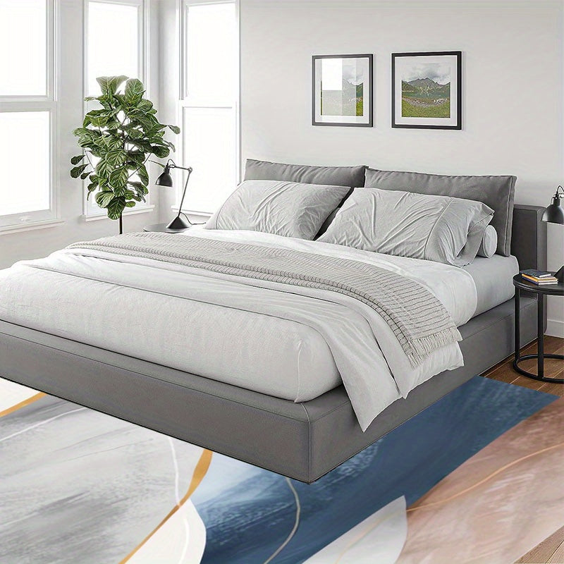 Soft Fluffy Plush Area Rugs Modern Indoor Shaggy Rugs For Bedroom Living Room