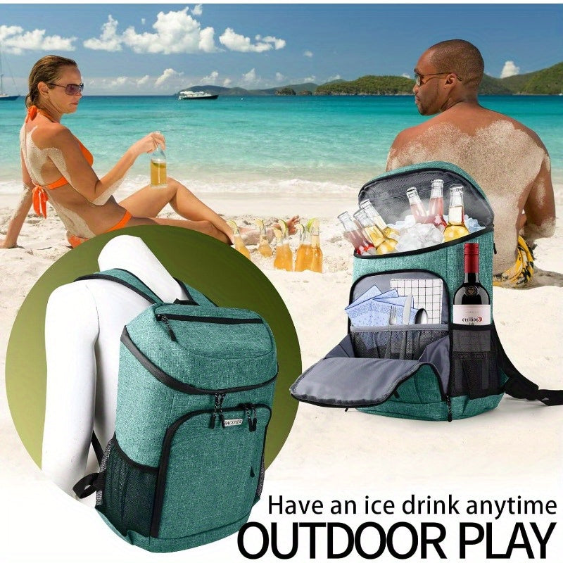 BAGLHER Cooler Backpack Leak Proof 30 Cans Insulated Soft 25L Lunch Box Bag