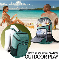 BAGLHER Cooler Backpack Leak Proof 30 Cans Insulated Soft 25L Lunch Box Bag