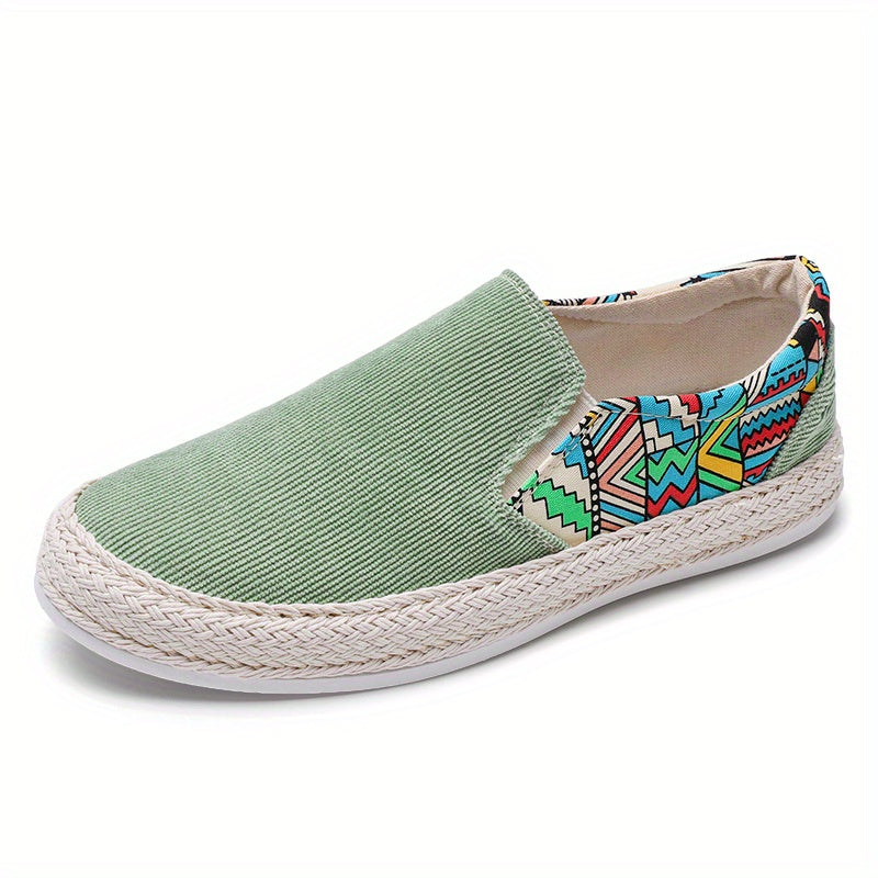 Men's Breathable Slip On Canvas Shoes for Walking