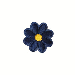 10pcs Small Daisies Embroidered Cloth Patch DIY Ironing Patch
