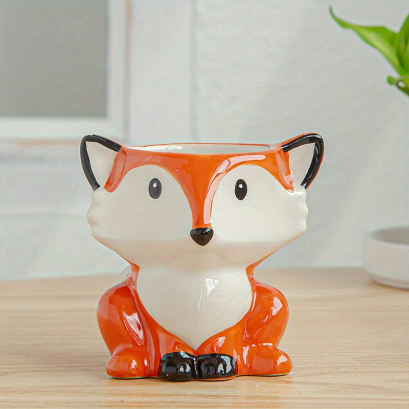 Ceramic Cartoon Flower Pot Succulent Home Gardening Pots