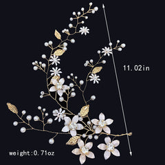 Bridal Hair Accessories Wedding Hair Pin Jewelry Leaf Hair Pin