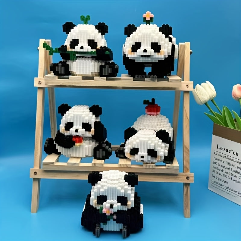 Panda Building Blocks National Treasure 3D Puzzle Toy for Adults