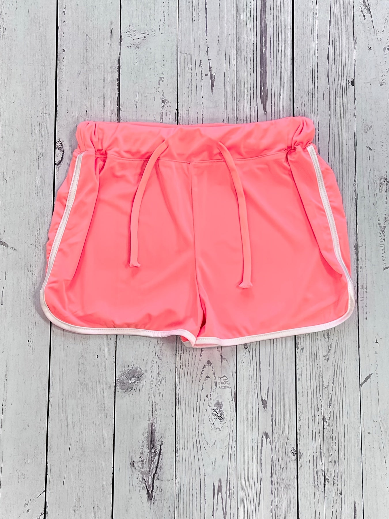 Y2K Sports Elastic Drawstring Shorts