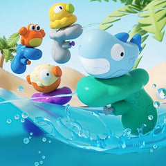 Ocean Cartoon Water Gun Octopus Shark Pufferfish Crab Mini Water Gun