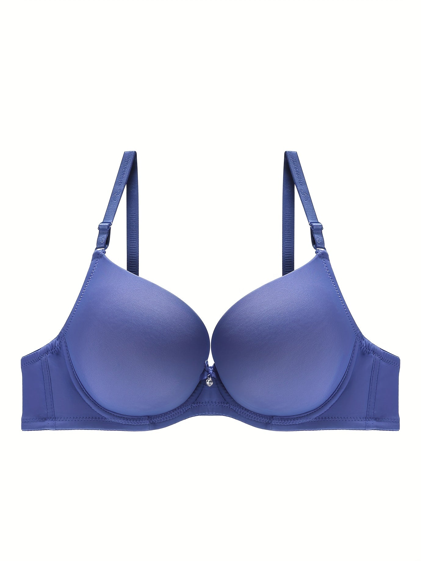 Solid Push Up Bra Seamless Anti-sagging Everyday Bra Women's Lingerie
