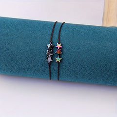 Adjustable Star Bracelet Couple Relationship Bracelet Couple Friendship Gift