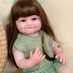 21 Inch Waterproof Reborn Kids Doll with Clothes and Accessories
