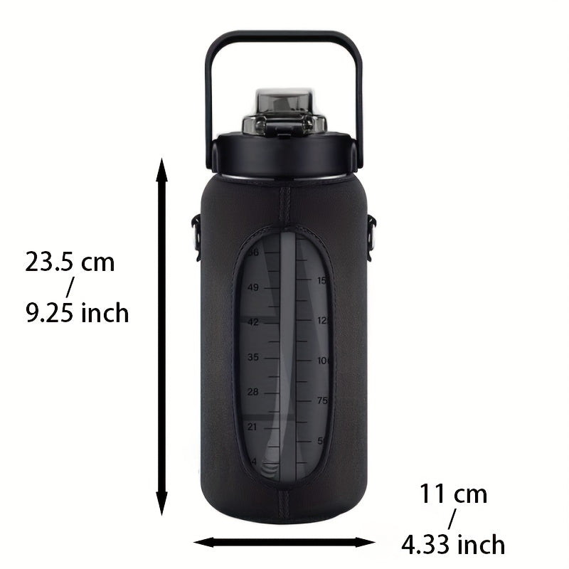 Portable Water Bottle Leakproof Sports Cup With Storage Bag