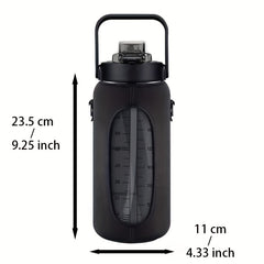Portable Water Bottle Leakproof Sports Cup With Storage Bag