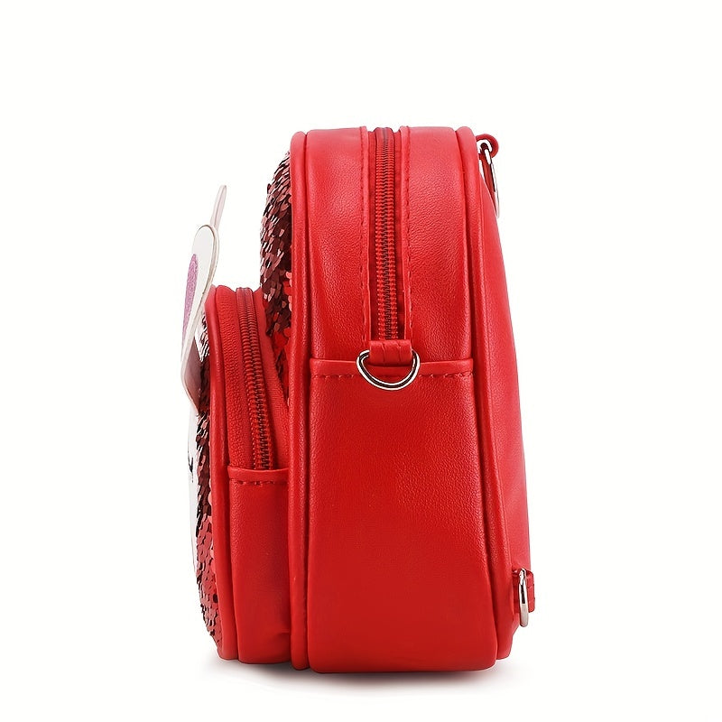 Kids Rabbit Backpack Sequin Shoulder Bag