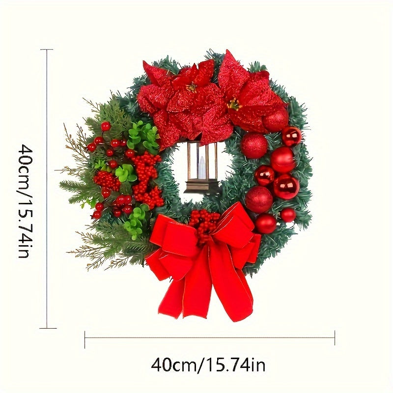 Red Christmas Ball Garland Hanging Decorations