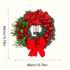 Red Christmas Ball Garland Hanging Decorations
