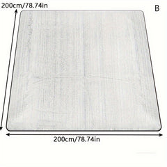 Waterproof Ground Mat Double Sided Aluminium Foil Blanket for Outdoor Camping