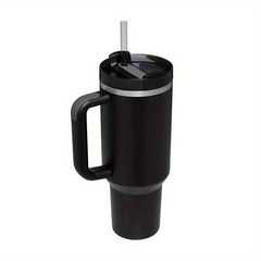 40oz Stainless Steel Water Bottle Insulated with Handle & Straw Lid