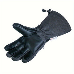 Waterproof Touch Screen Warm Skiing Gloves Unisex Winter with Hidden Pockets