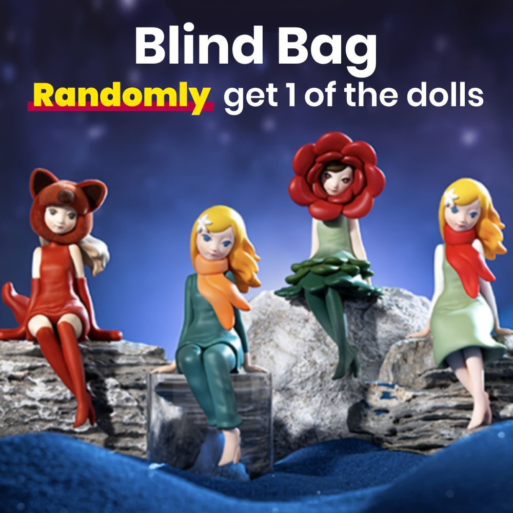 1 Pc Flower Doll Anime Blind Bag Toy - Great Gift for Mom & Girlfriend