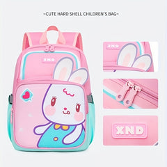 Cartoon Lions Rabbits School Bag Backpack Large Capacity Backpack For Boys Girls