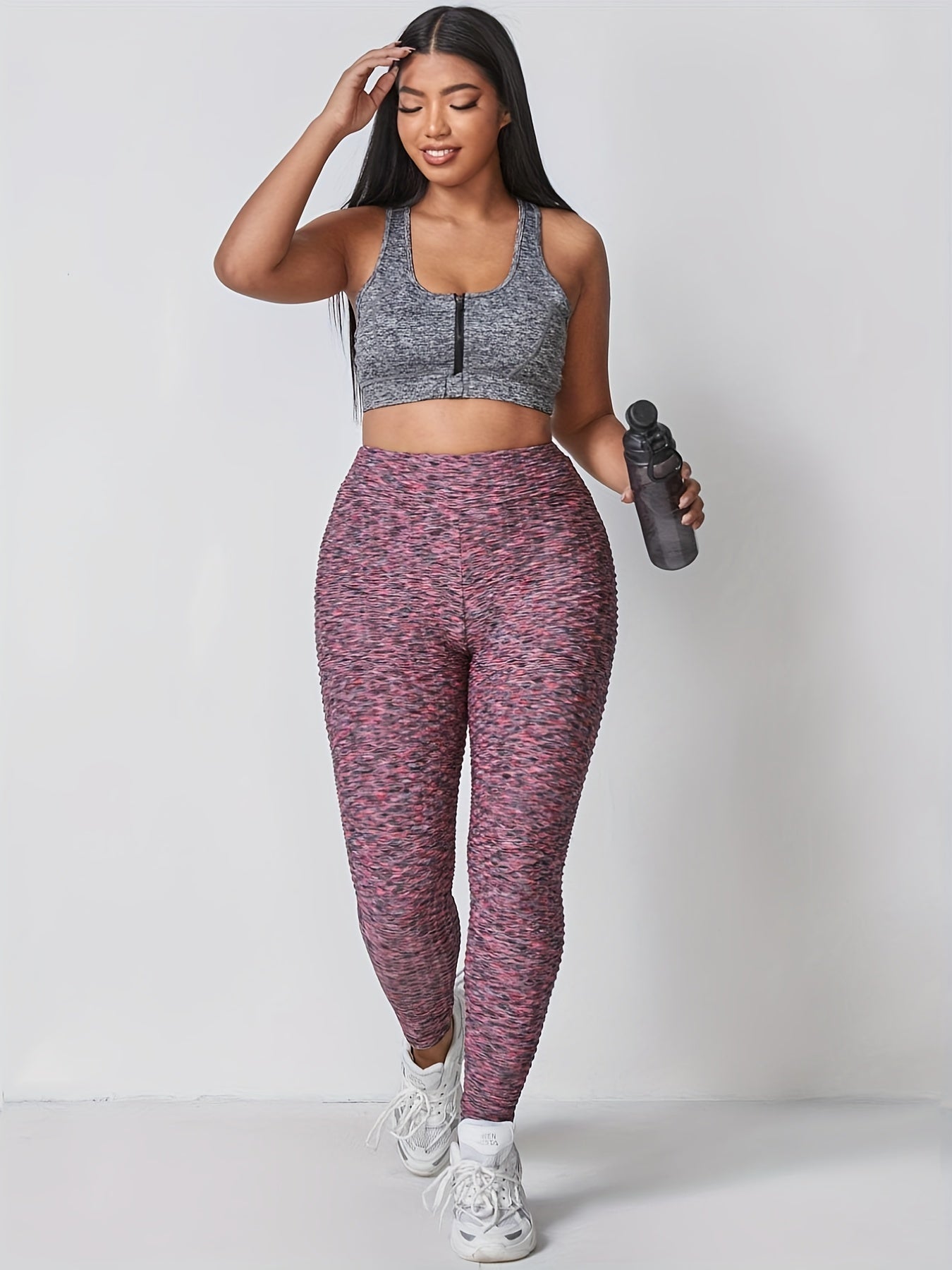 Tie Dye Honeycomb High Rise Leggings