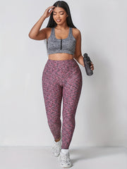 Tie Dye Honeycomb High Rise Leggings