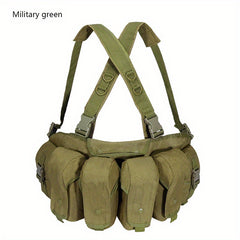 Quadruple Tactical Vest 600D Oxford Cloth Adjustable Training Clothing