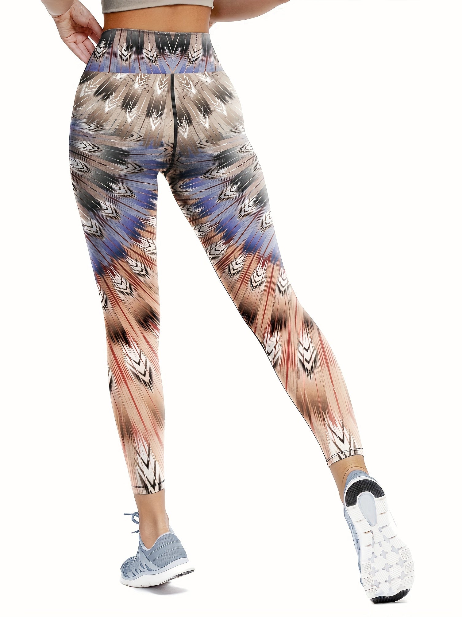 Printed Yoga Pants High Waist Fitness Leggings