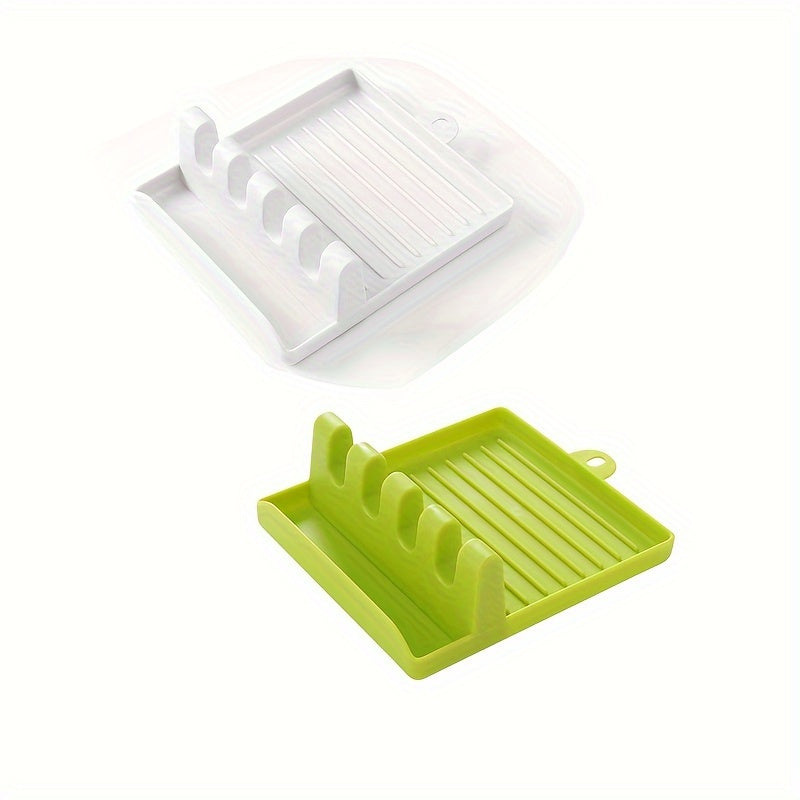 Spatula Rack Hanging Storage Non-slip Foot Pad Raised Long Strips