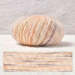 Warm Space Dyed Spray Wool for Hand Knitting Crocheting - Medium Fine Wool Blend