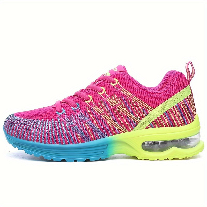 High Impact Casual Sneakers Knitting Air Cushion Running Shoes