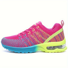 High Impact Casual Sneakers Knitting Air Cushion Running Shoes
