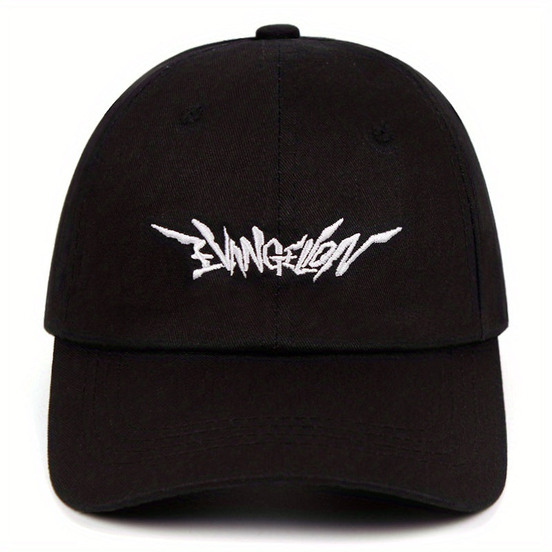 Gothic Letter Embroidery Baseball Cap Anime Cotton Sports Sun Hats