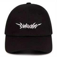 Gothic Letter Embroidery Baseball Cap Anime Cotton Sports Sun Hats