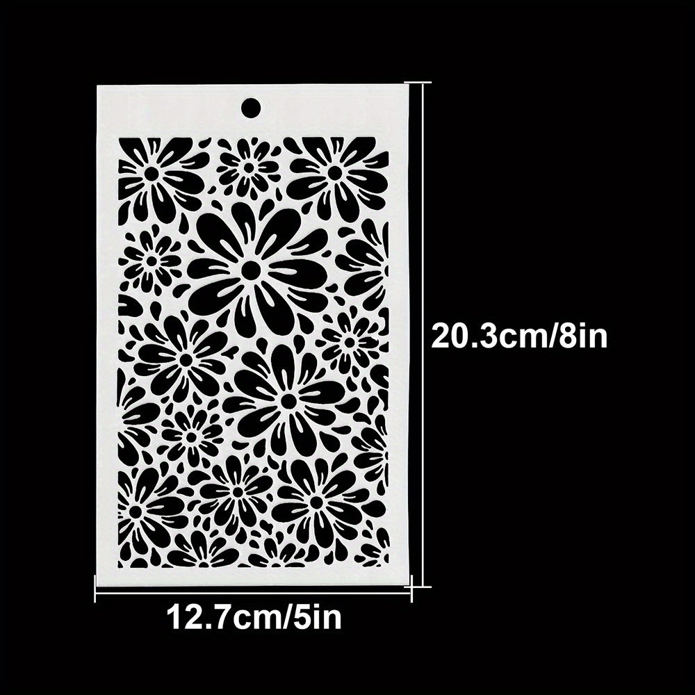 Little Flower Stencils Shoe Graffiti DIY Art Stencils 20 3cmX12