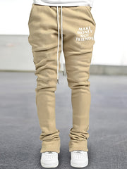Flared Trousers Men s Casual Stretch Street Style Joggers