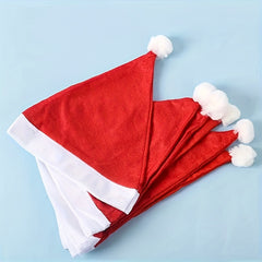 5pcs Santa Claus Christmas Hats Gift Party Decor