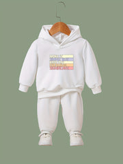 2pcs Girls Breathable Activewear Sets for Sports Running