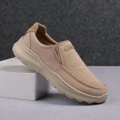 Men's Breathable Loafer Shoes Non slip Slip On Walking Shoes