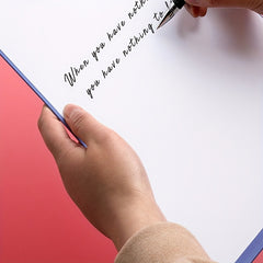 A5 Writing Board Clip File Folder Vertical Bill Storage