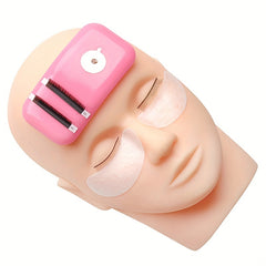 Eyelash Extension Forehead Sticker Pad Silicone Planting Graft Lashes Tray