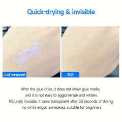 4pcs False Eyelashes Extension Kit Eyelash Adhesive Glue Ring Eyelash Brush