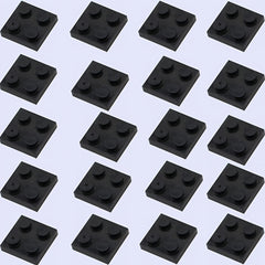 Christmas Architectural Bricks 20pcs Set 2X2 Wall Short Bricks