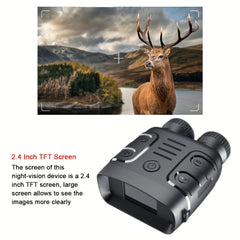 1080P Infrared Night Vision 5X Binocular & Video Camera Dual Use